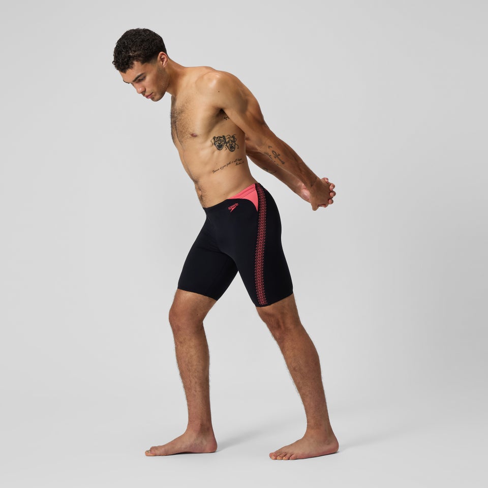 Men's HyperBoom Splice Jammer Black/Coral