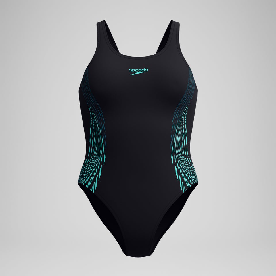 Women's Placement Muscleback One Piece Teal/Green