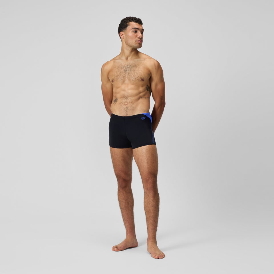 HyperBoom Splice-Aquashorts Schwarz/Blau für Herren