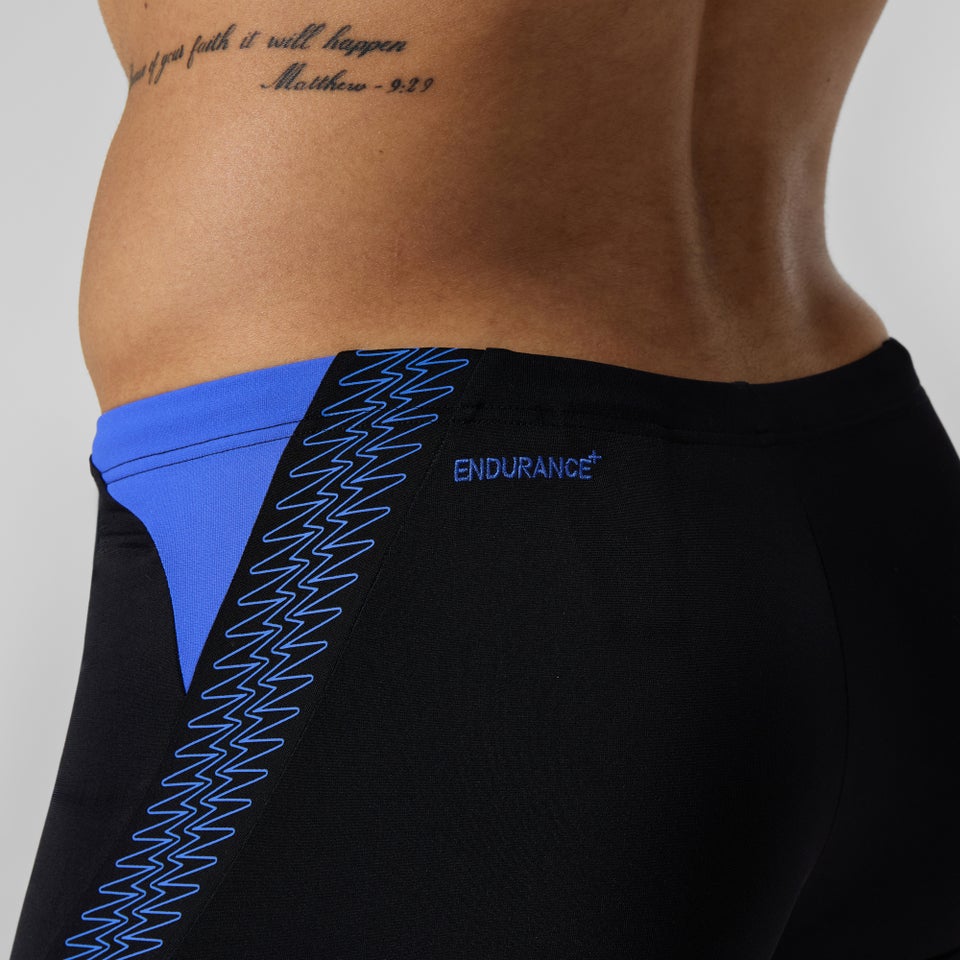 HyperBoom Splice-Aquashorts Schwarz/Blau für Herren