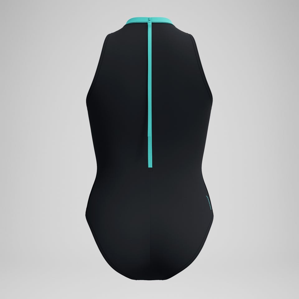 Women's Printed Hydrasuit Black/Blue