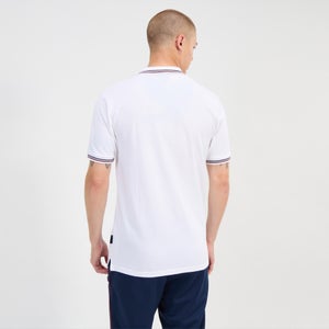 Men's Rooks Polo White/Navy/Red