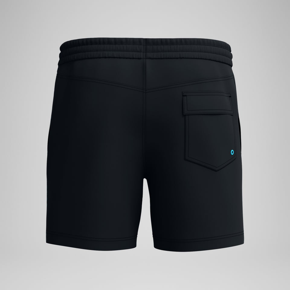 Short de bain HyperBoom Splice 40 cm, hommes, noir/bleu