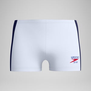 Men's Jetstream Retro Colorblock Square Leg White - XL