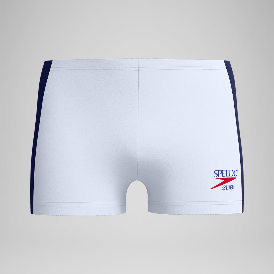 Men's Jetstream Retro Colorblock Square Leg White