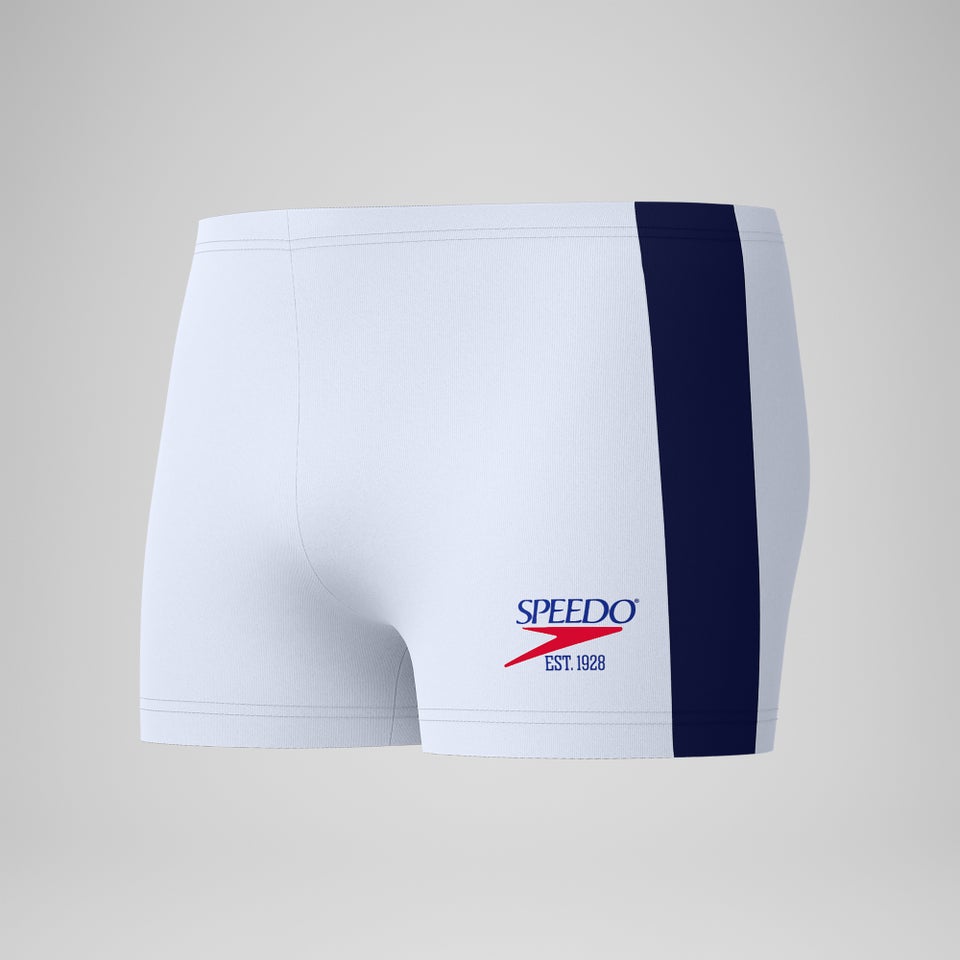 Men's Jetstream Retro Colorblock Square Leg White