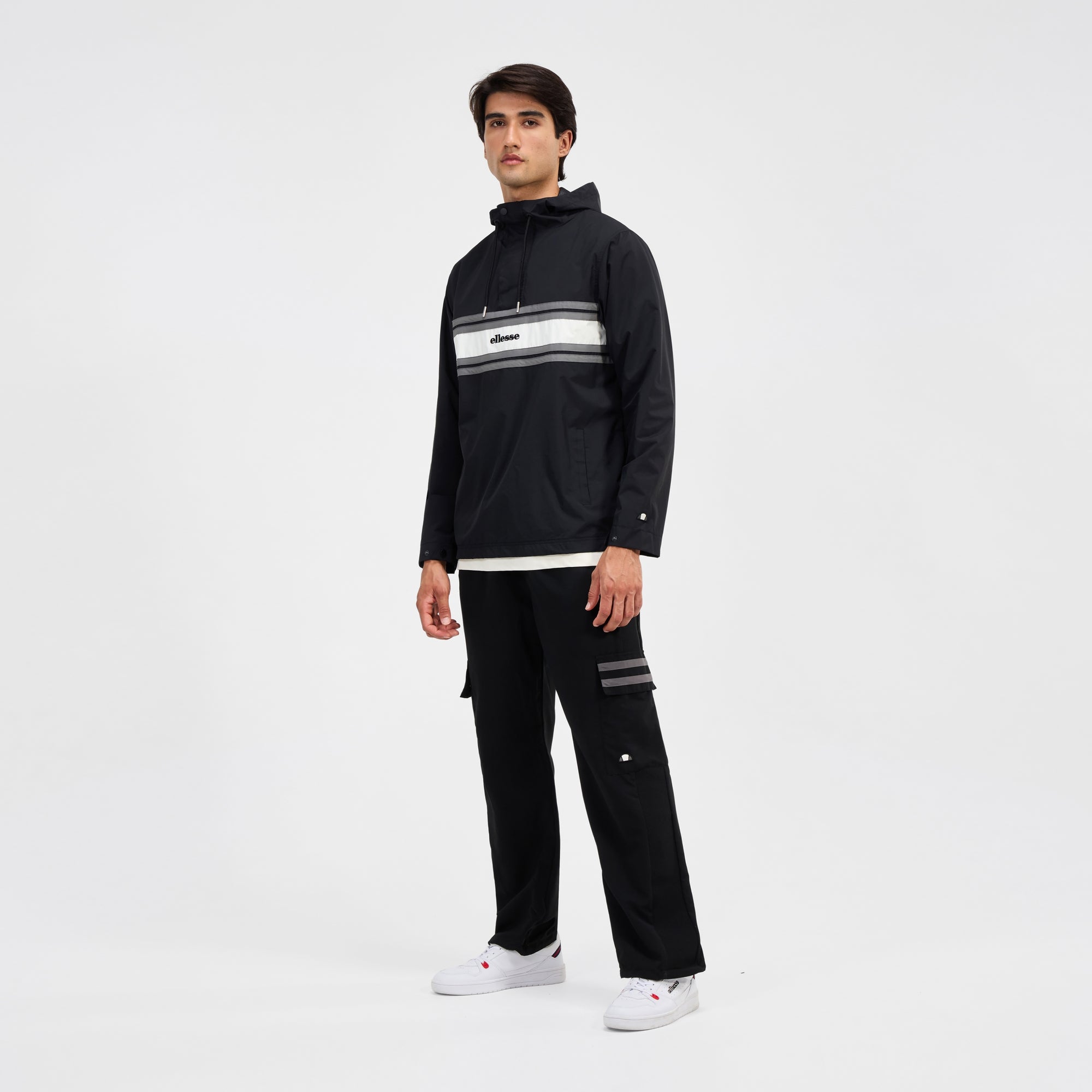 Men's Agraria OH Jacket Black | ellesse UK