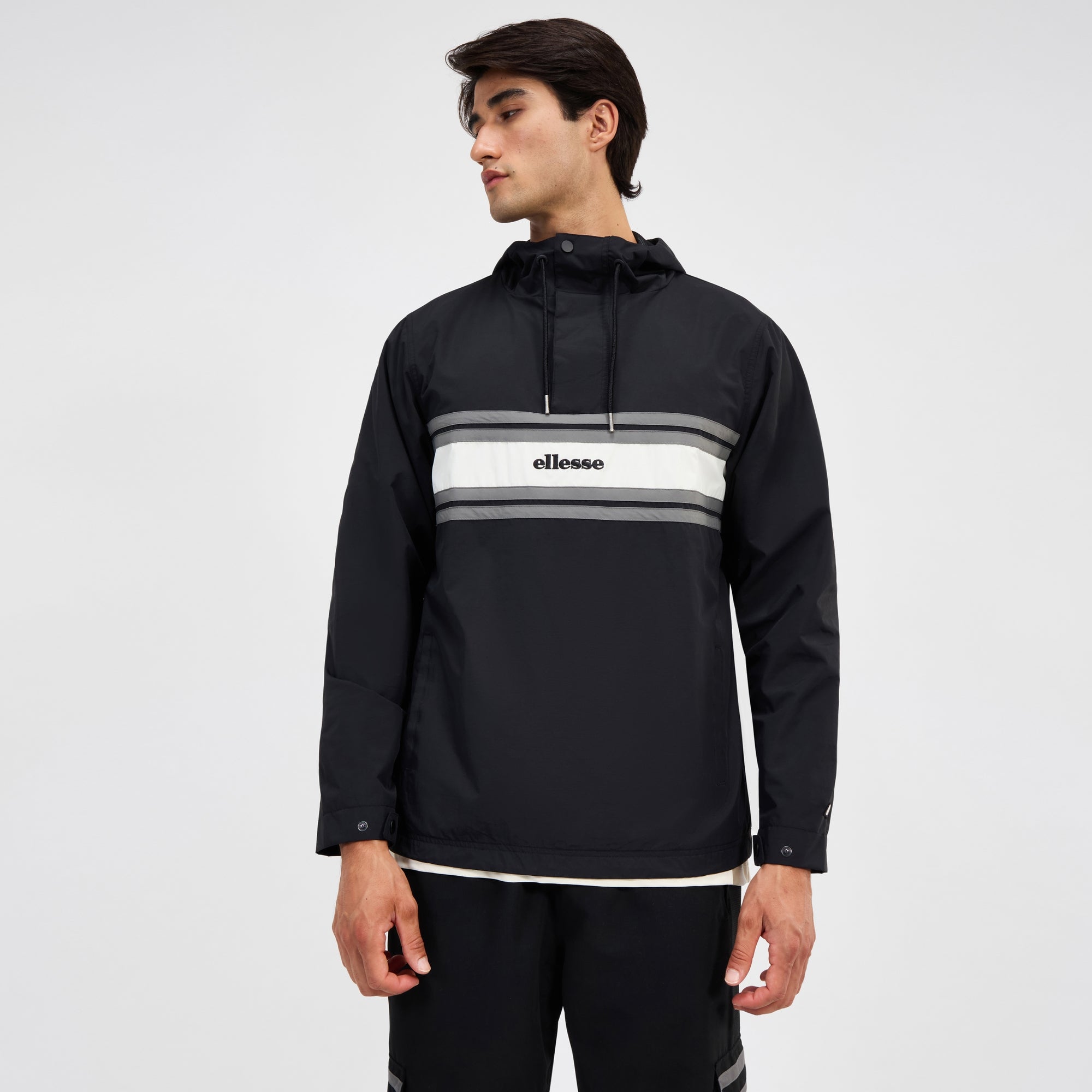 Men's Agraria OH Jacket Black | ellesse UK