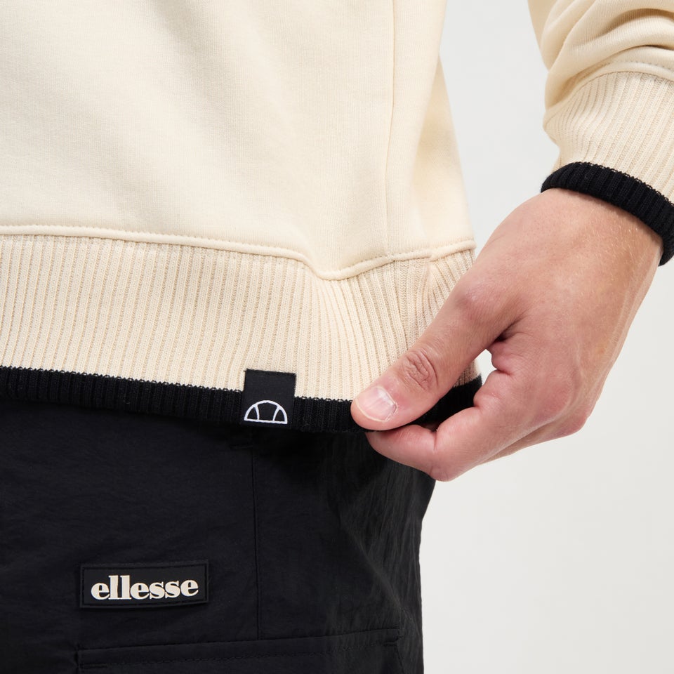 Sweatshirt Sheridan für Herren mit 1/4-Reißverschluss Weiß