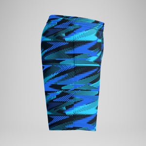 Short de bain Allover Xpress Lite Panel 45 cm, hommes, bleu