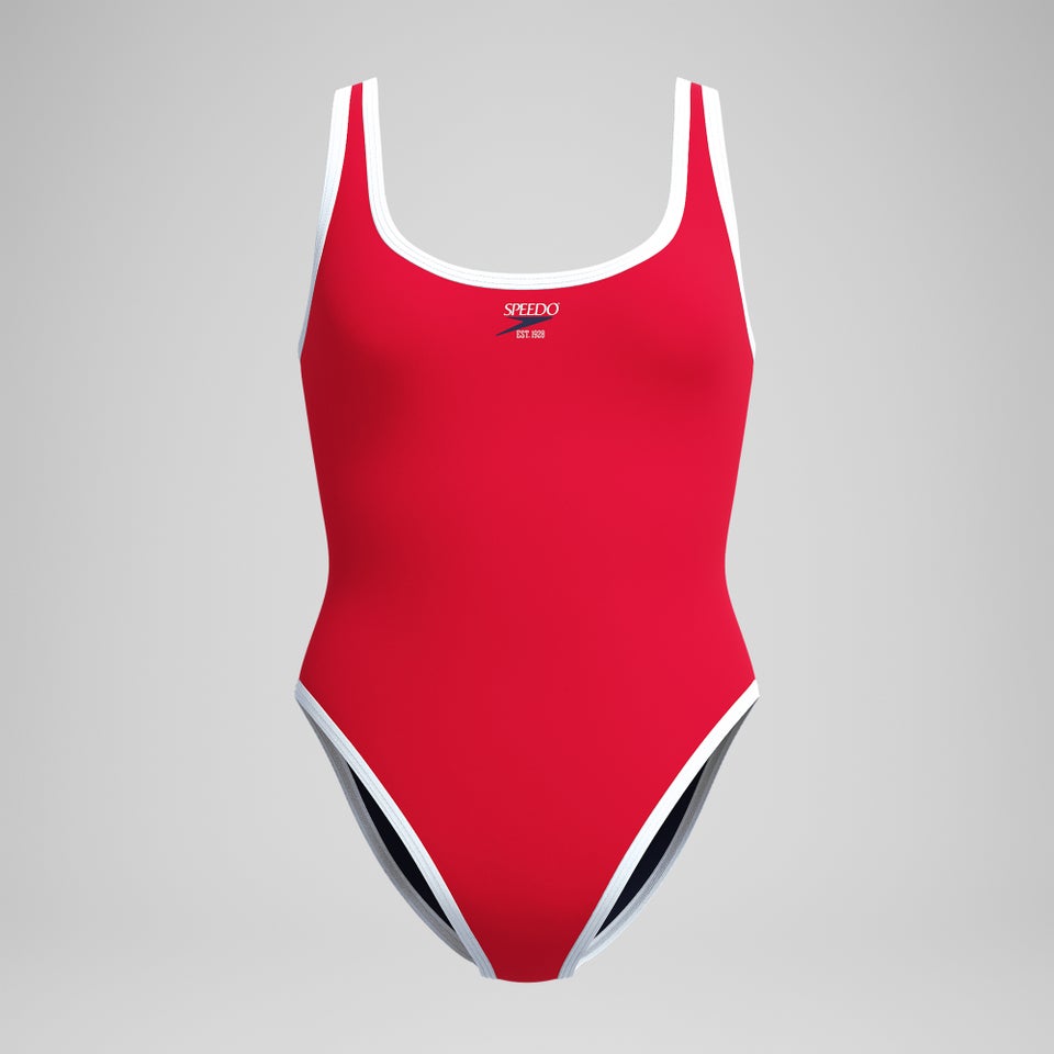 Jetstream Maillot de bain Femme Solid Scoop Bound rouge