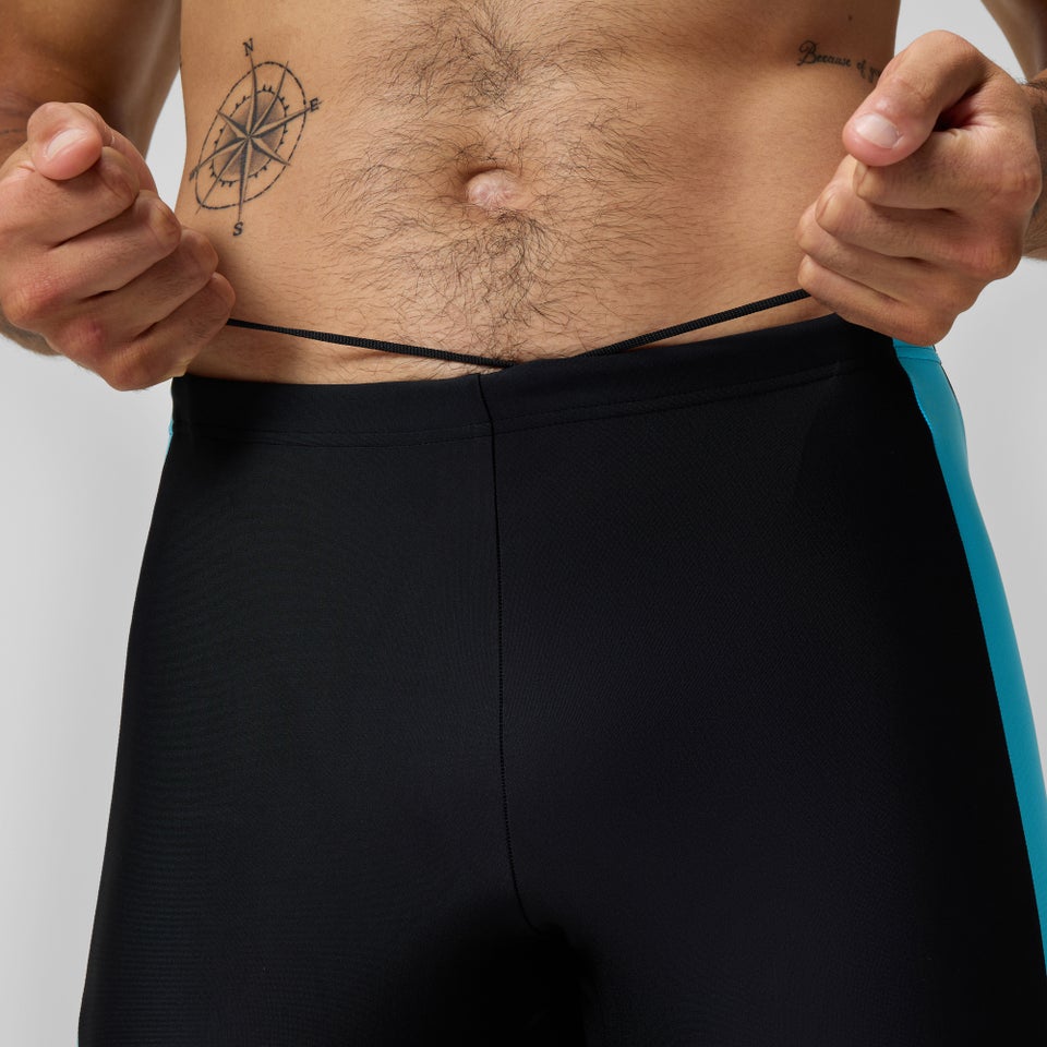 Dive Schwimmhose Schwarz/Blau für Herren