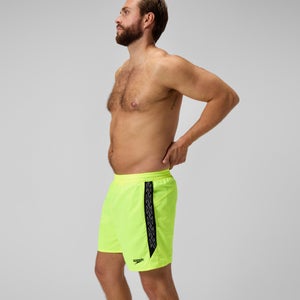 Men's Hyperboom Splice 16" Swim Trunks Yellow