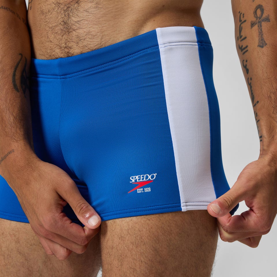 Men's Jetstream Retro Colorblock Square Leg Blue