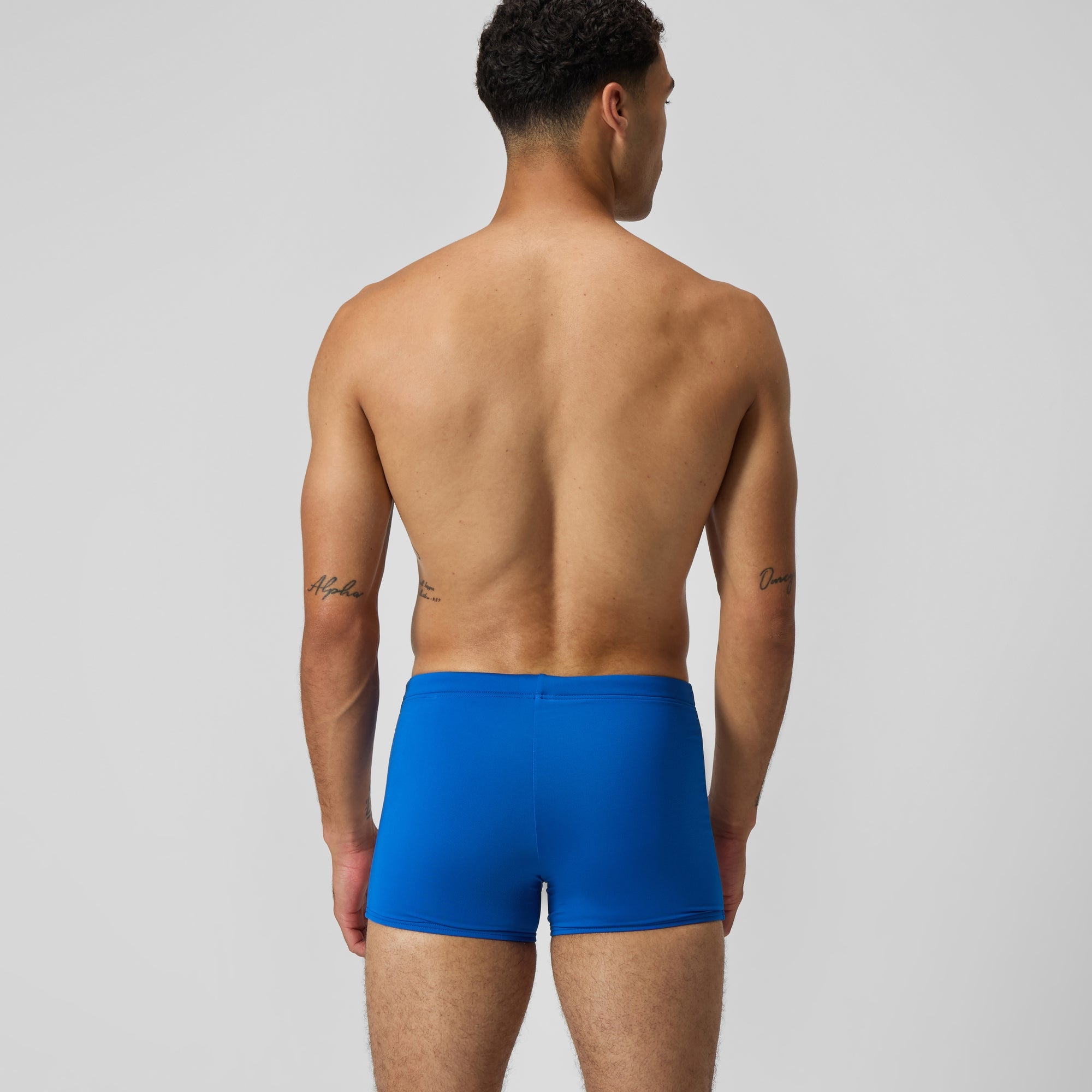 Men's Jetstream Retro Colorblock Square Leg Blue | Speedo USA