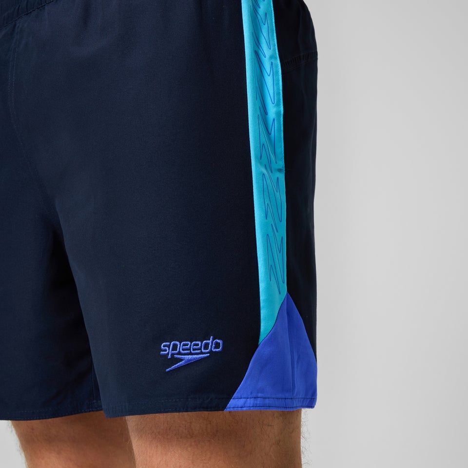 Men's Hyperboom Splice 16" Swim Trunks Blue