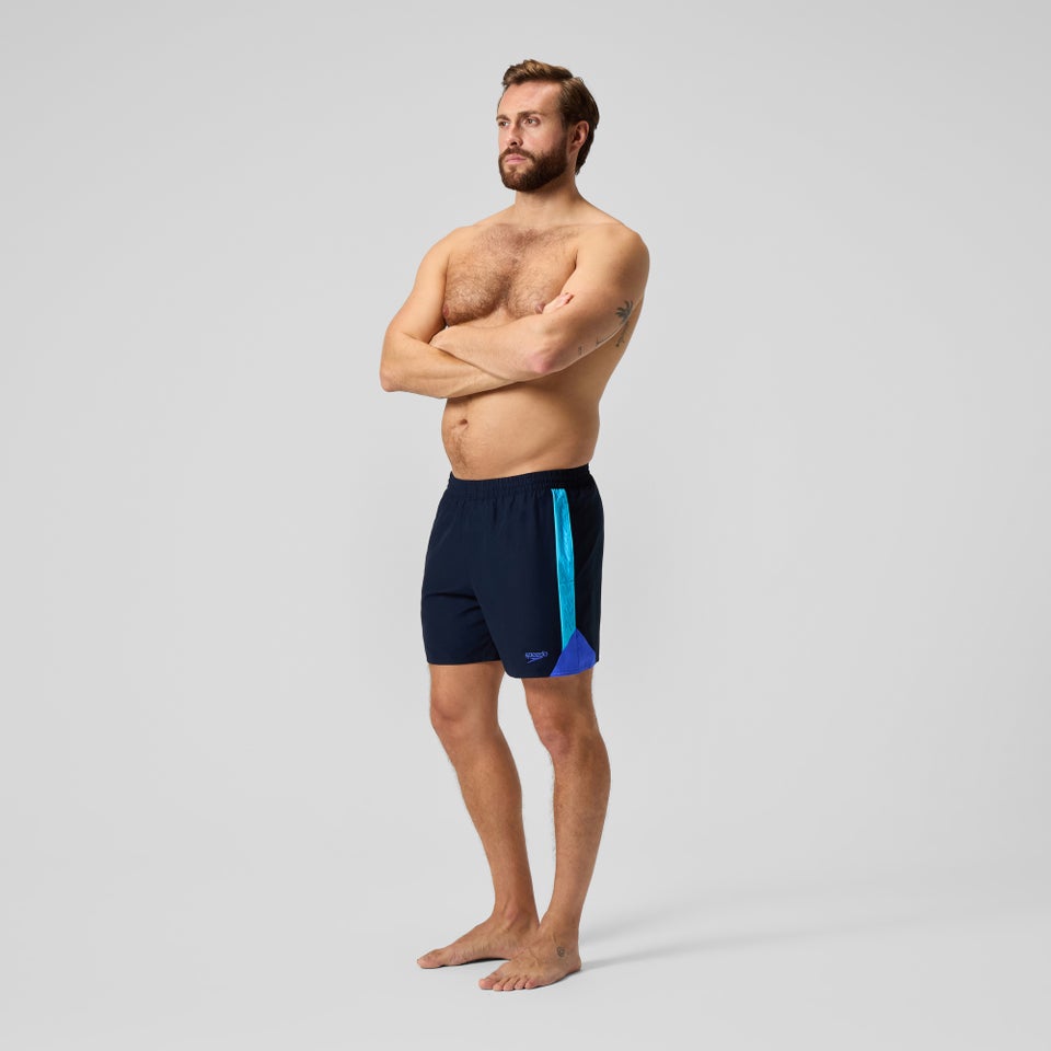 Men's Hyperboom Splice 16" Swim Trunks Blue