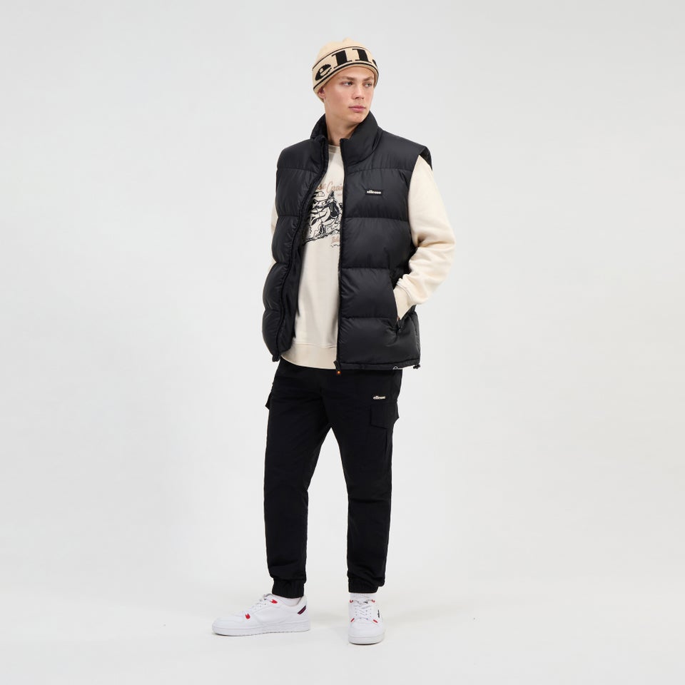 Men's Bargent Padded Gilet Black