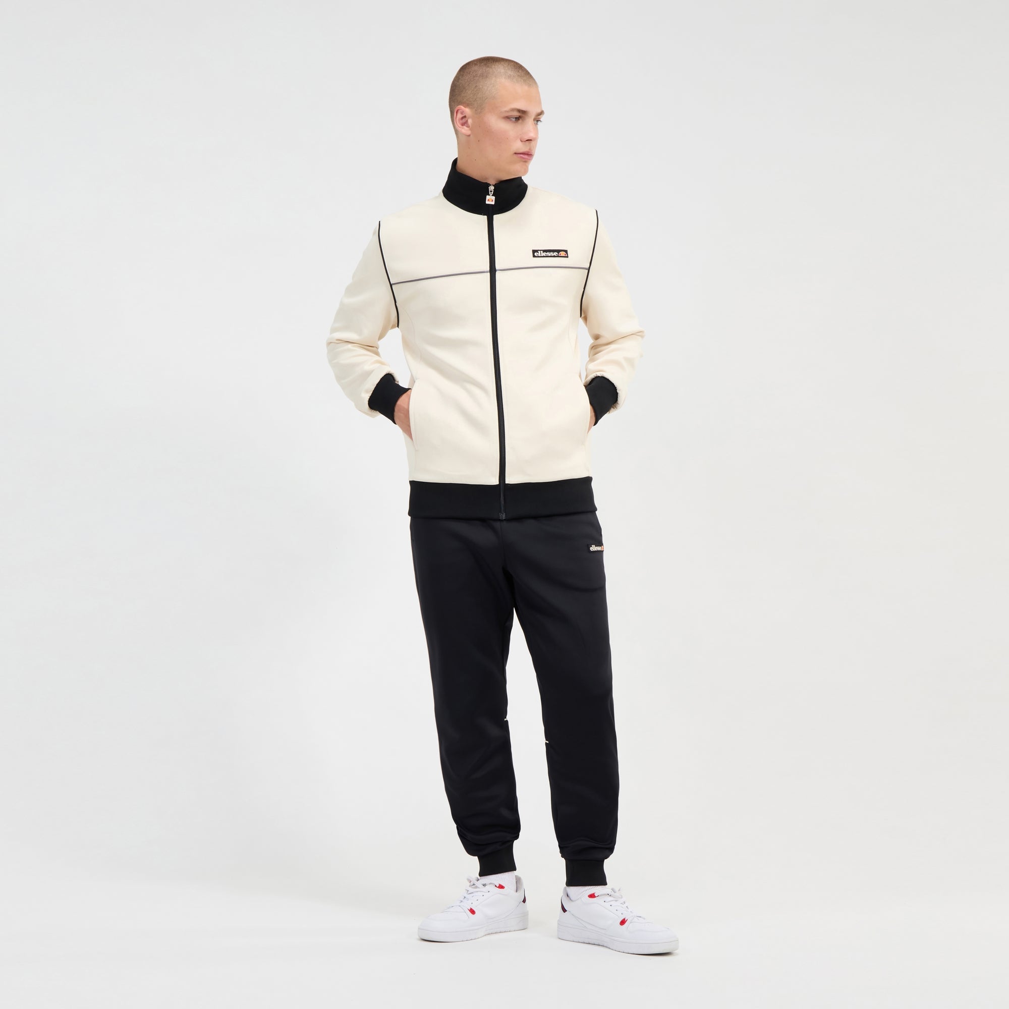 Men's San Marino Track Top White | ellesse UK