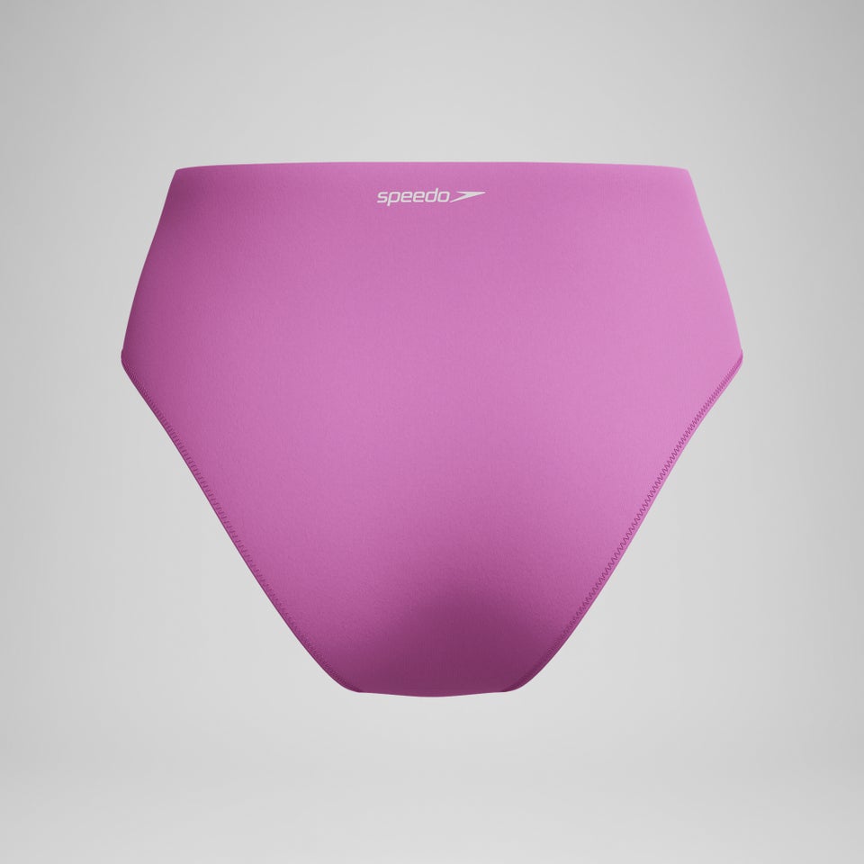 Women's Colorblock Highwaist Bikini Bottom Pink/Blue