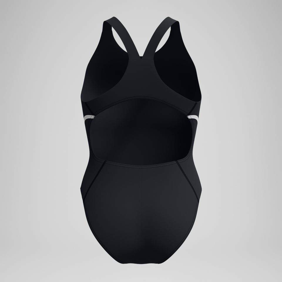 Women's Vanquisher Thick Strap One Piece Black/Gray