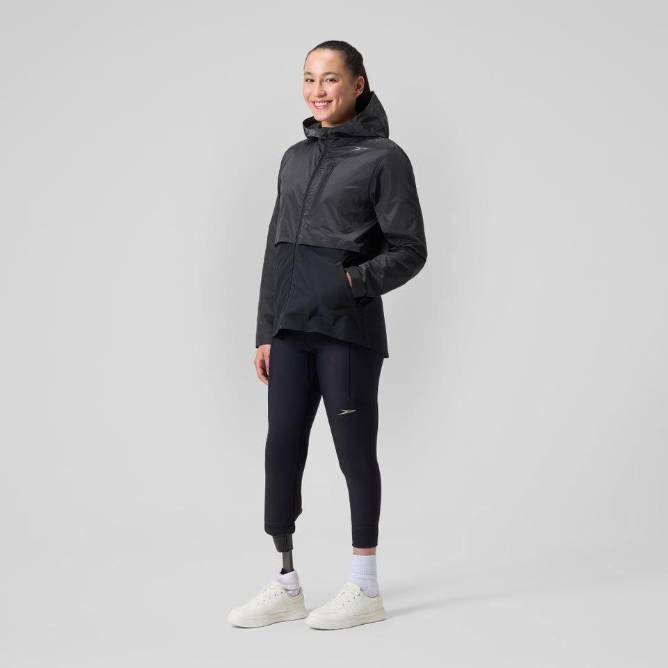 Blouson tissé Vanquisher Collection pour femmes, noir/gris