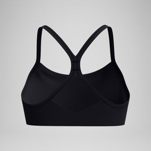 Women's Solid Racerback Bikini Top Black