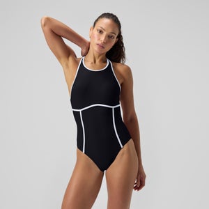 Women's Bound Crossback One Piece Black