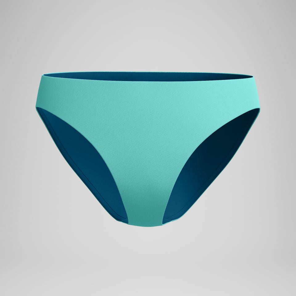 Women's Solid Classic Bikini Bottom Turquoise