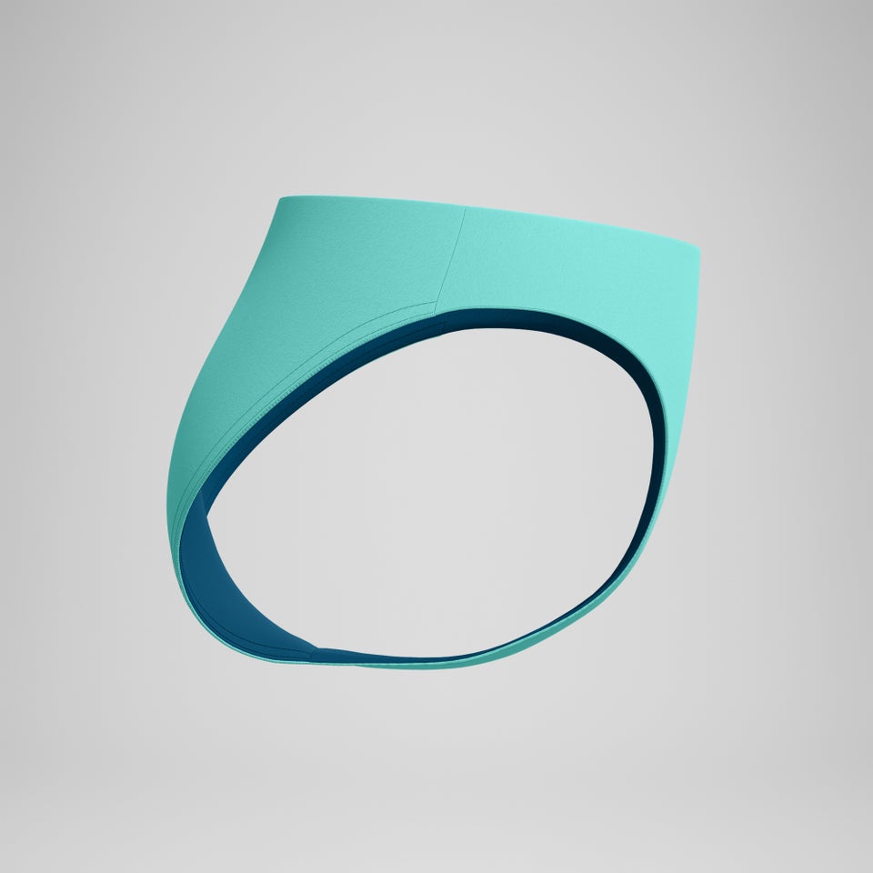 Women's Solid Classic Bikini Bottom Turquoise