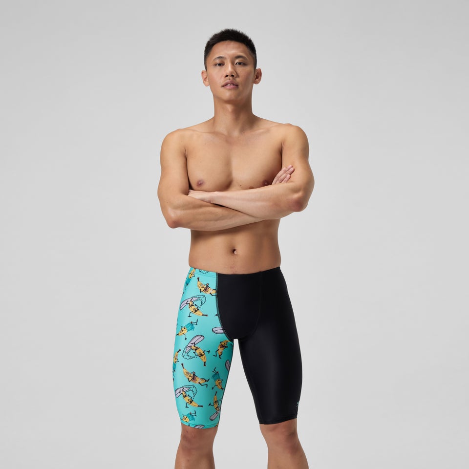 Men's ProLT Printed Jammer Green Black