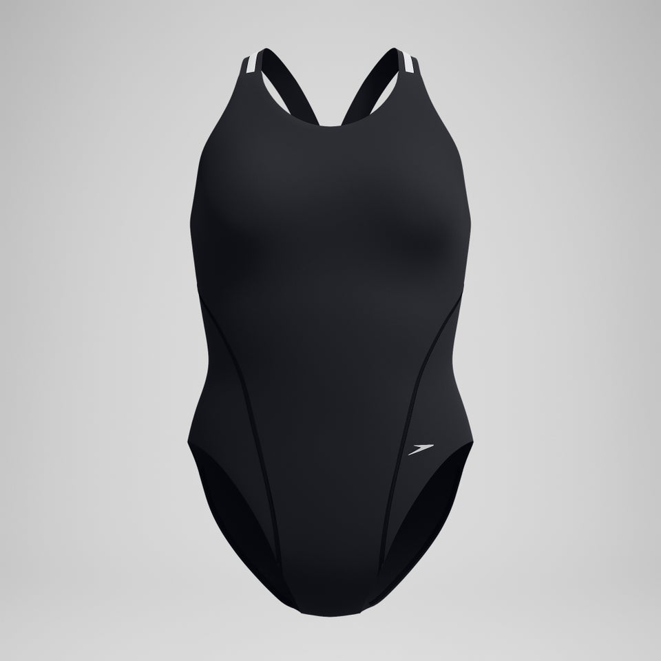 Women's Vanquisher Thick Strap One Piece Black