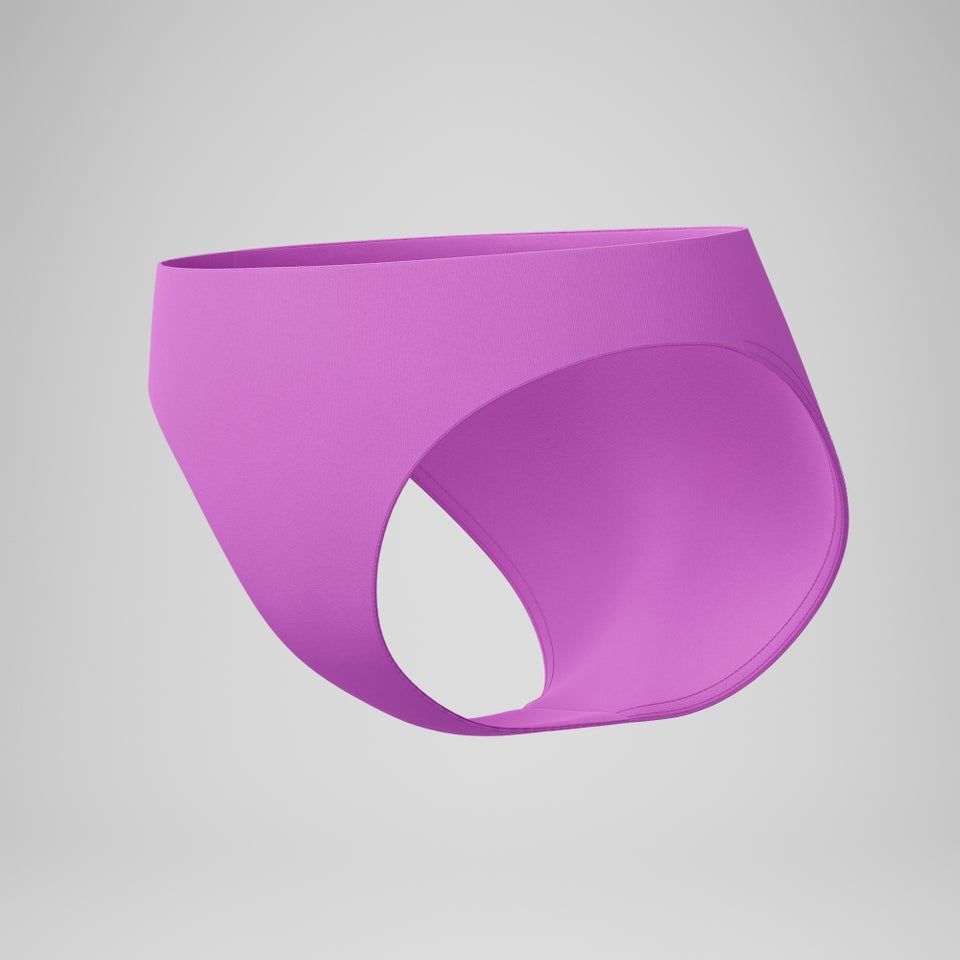 Women's Solid Classic Bikini Bottom Pink