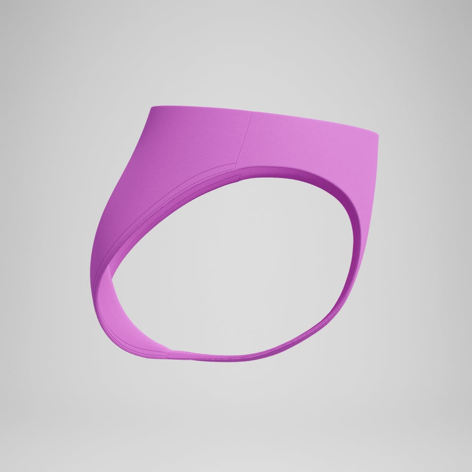 Women's Solid Classic Bikini Bottom Pink