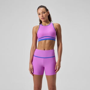 Women's Bound Swim Shorts Pink - L