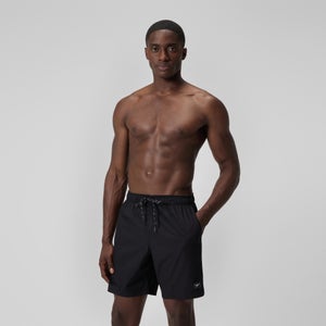 Men's Solid Volley 18"  Swim Trunks Black