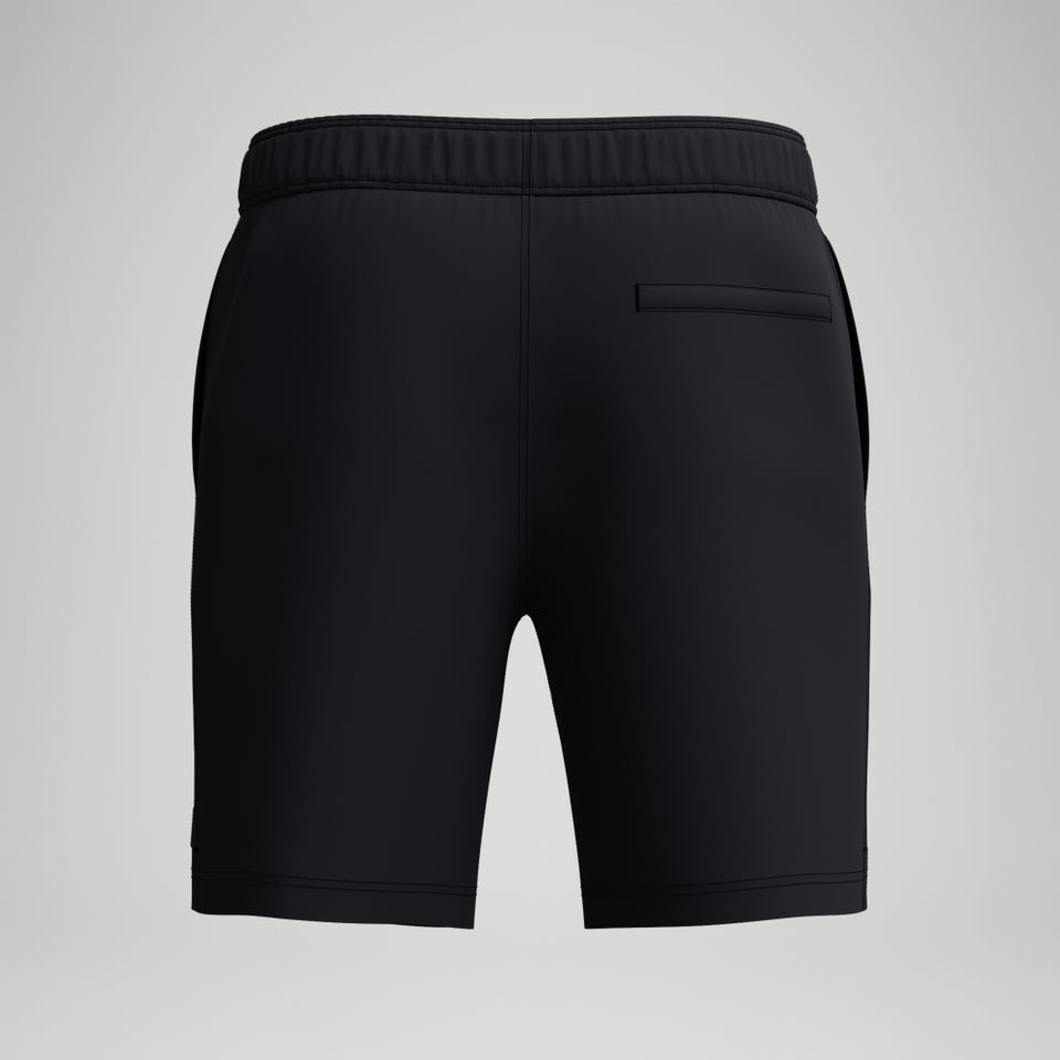 Men's Solid Volley 18"  Swim Trunks Black