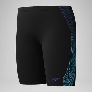 Boys' Plastisol Placement Jammer Black/Blue
