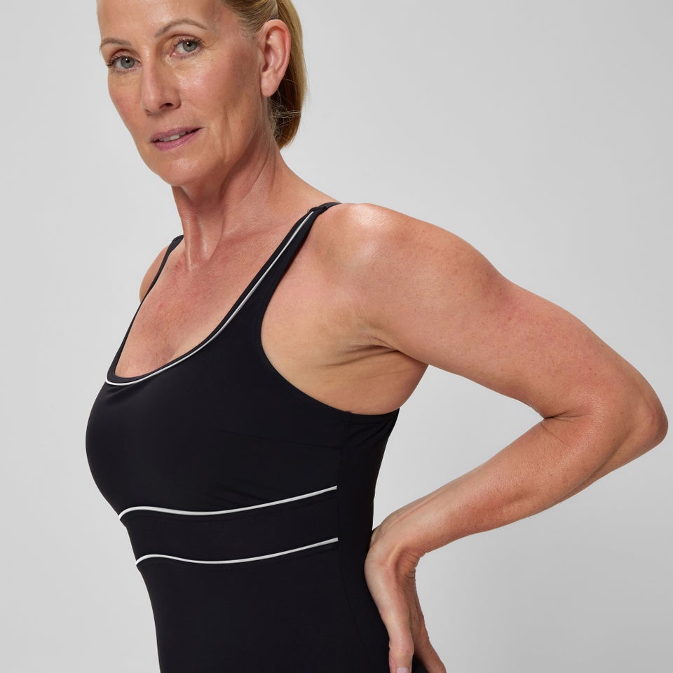 Maillot de bain Femme effet galbant Contour Eclipse noir