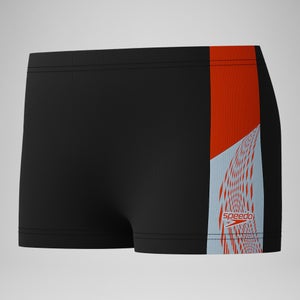 Boys' Dive Aquashort Black/Red