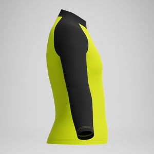 Haut Rash Garçon Printed à manches longues jaune