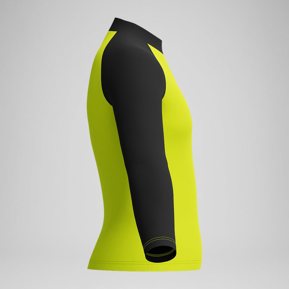 Haut Rash Garçon Printed à manches longues jaune