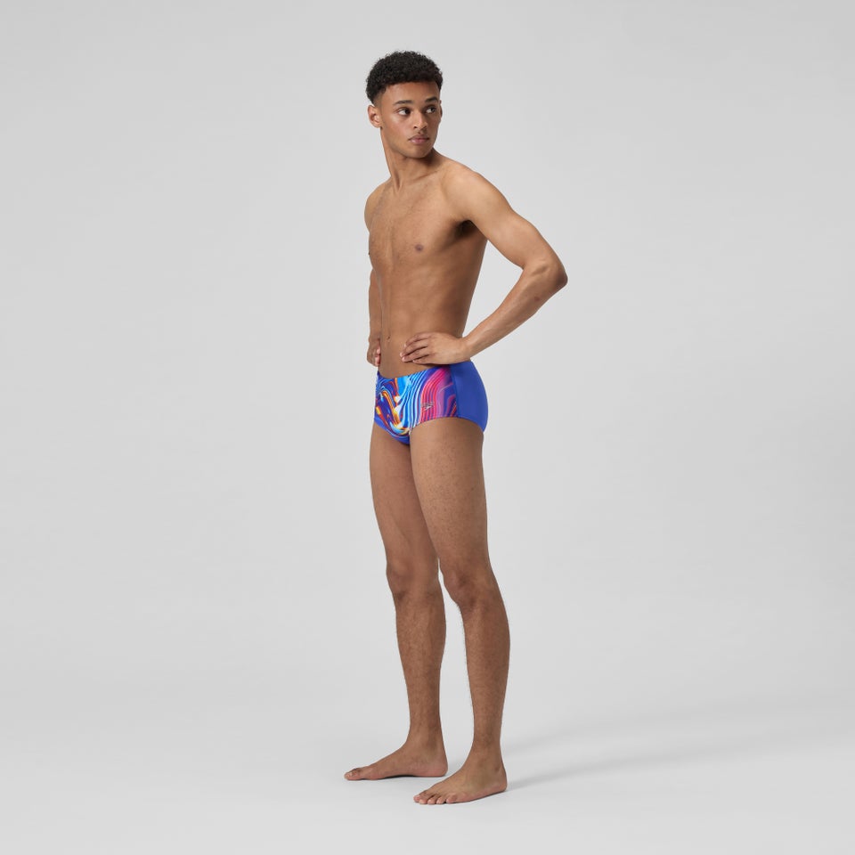 Club Training Placement-Badehose 13,5 cm Blau/Pink für Herren