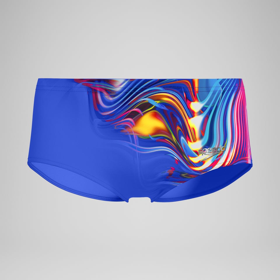 Club Training Placement-Badehose 13,5 cm Blau/Pink für Herren