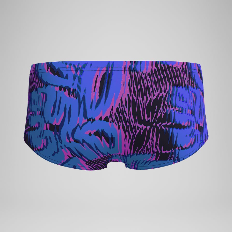 Club Training Bedruckte Badehose 13,5 cm Blau/Pink für Herren