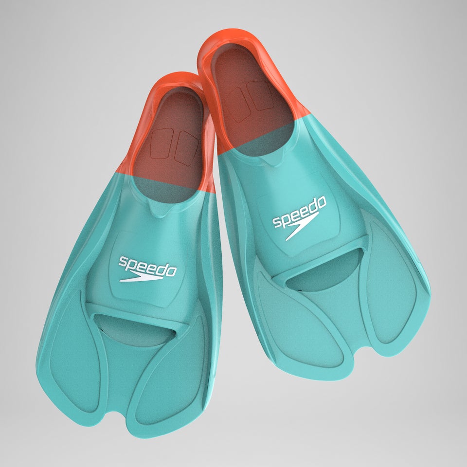 Palme Adulte Biofuse Training turquoise/rouge