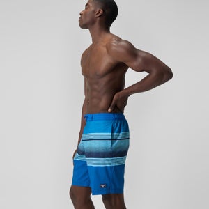 Bondi Bedruckte Badeshorts 50 cm Blau für Herren