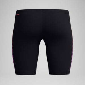 Men's Duo Logo Print Mid Jammer Black/Coral