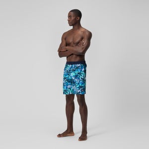 Men's Printed 20'' Bondi Swim Shorts Blue