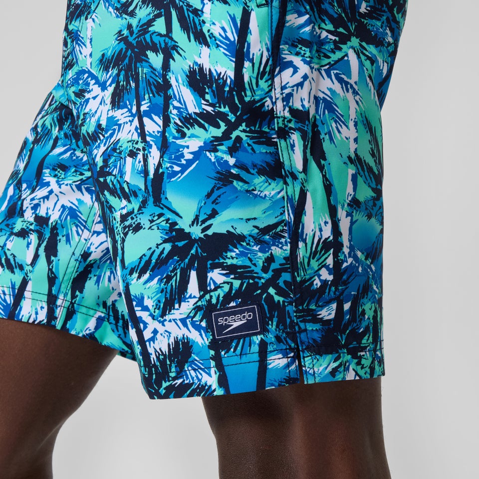 Men's Printed 20'' Bondi Swim Shorts Blue